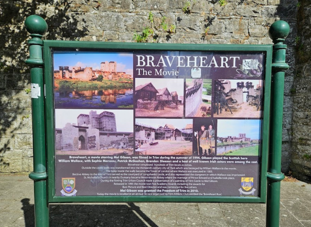 Trim Castle and The Movie Braveheart