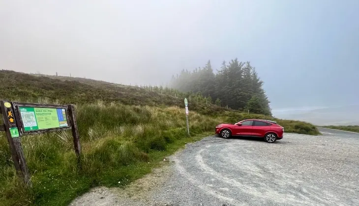 Top of the Hilll Entrance of Ballinastoe Woods